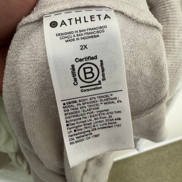 Athleta Studio Barre Lightweight Soft Sweater US Women's 2X Plus - Picture 7 of 9